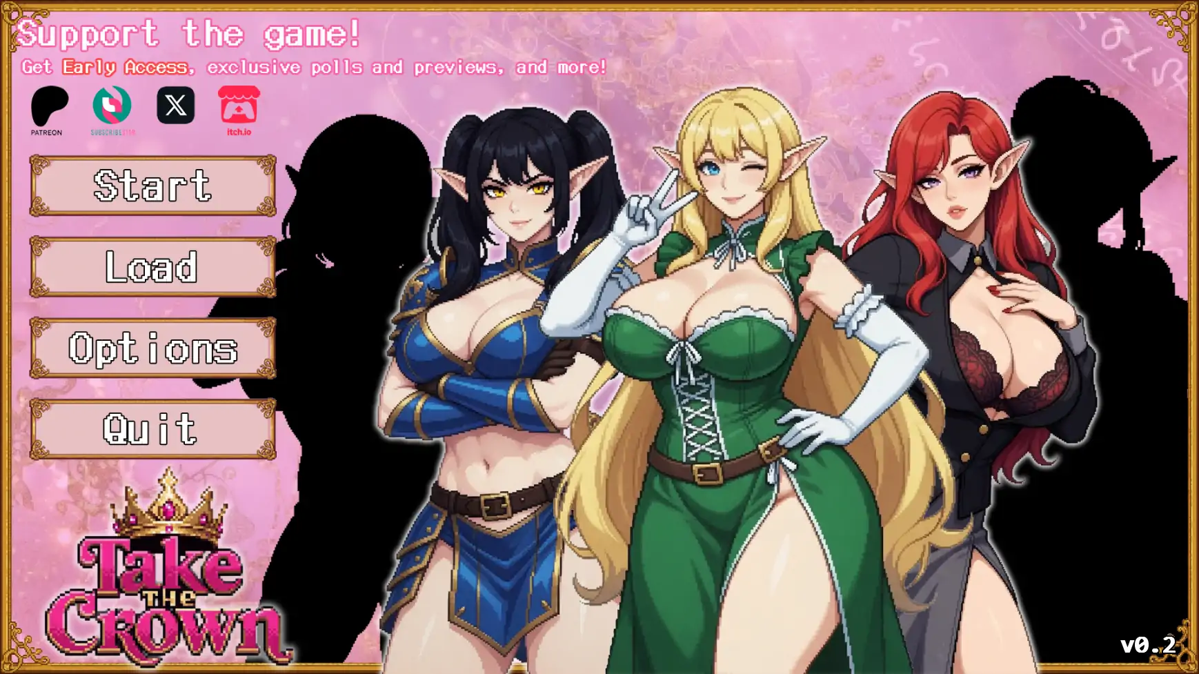【日系SLG/AI汉化/后宫】精灵少女夺冠记0.4 AI汉化版【PC+安卓/4G/更新】Take the Crown [v0.4]