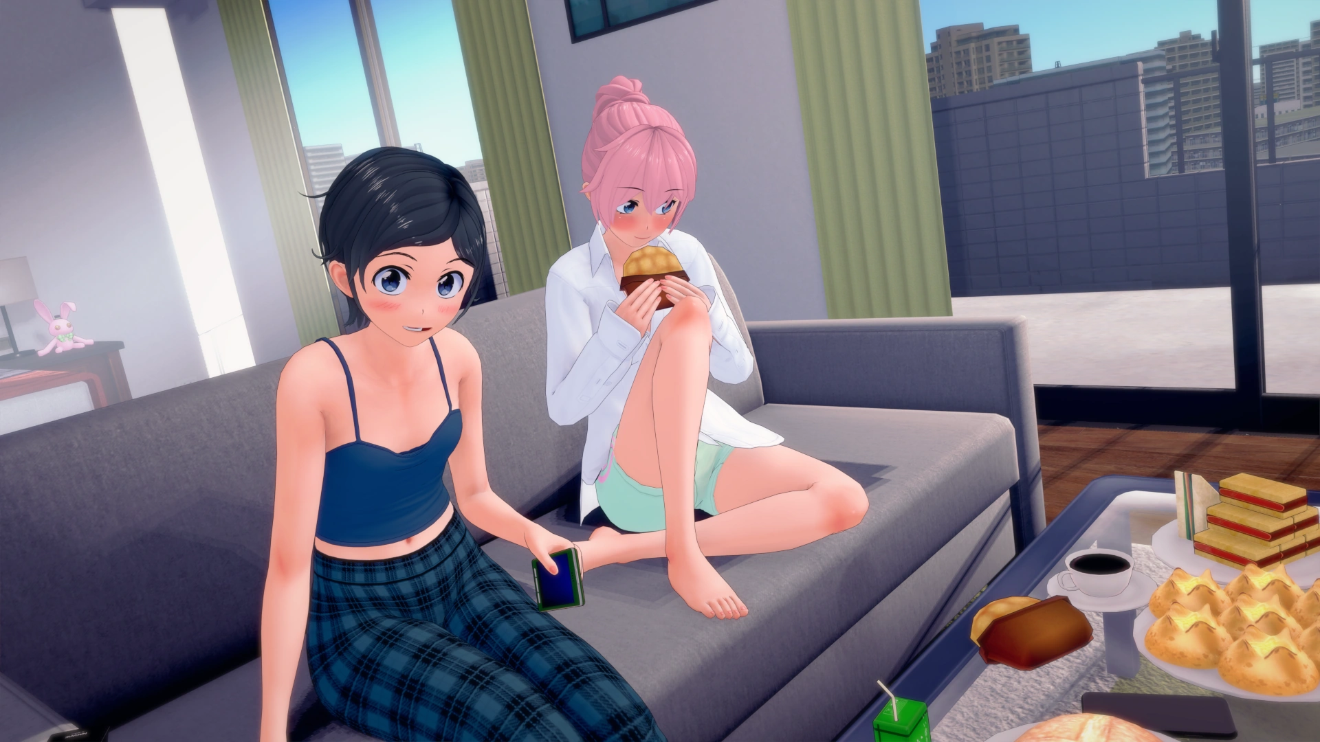 【日系SLG/汉化/动态】深红高中v0.49 AI版【PC+安卓/7.36G/更新】Crimson High(别名:绯红学园)