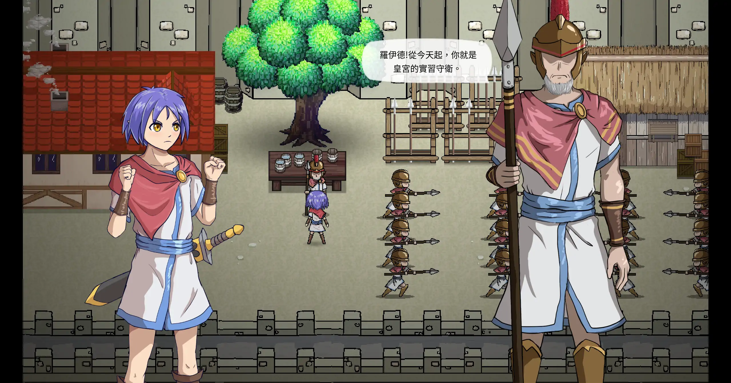 【日系SLG/官方中文/步兵】菜鸟守卫与女王陛下1.0 官方中文【PC/0.16G】