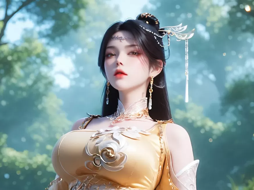 [3D彩漫无修正中字] dizhxian ~ 金瓶儿 合欢之术 [123M]