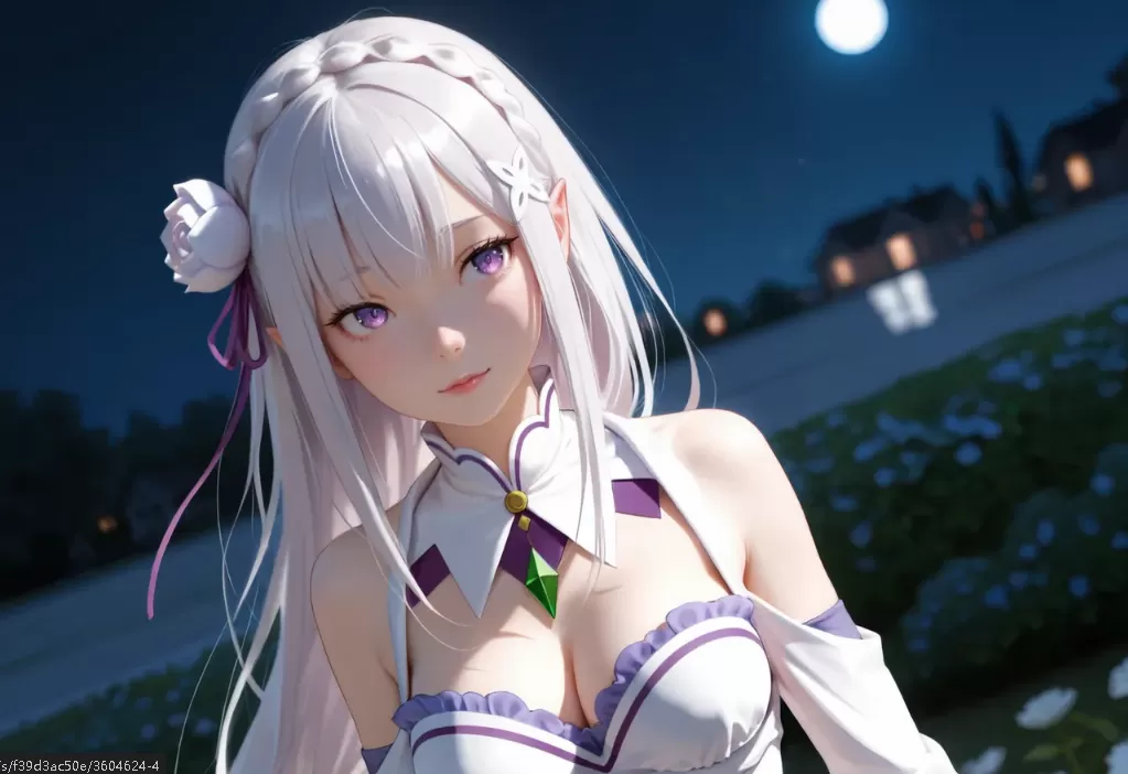 [3D彩漫无修正无字] Benj17~Emilia (ReZero) [1232M]